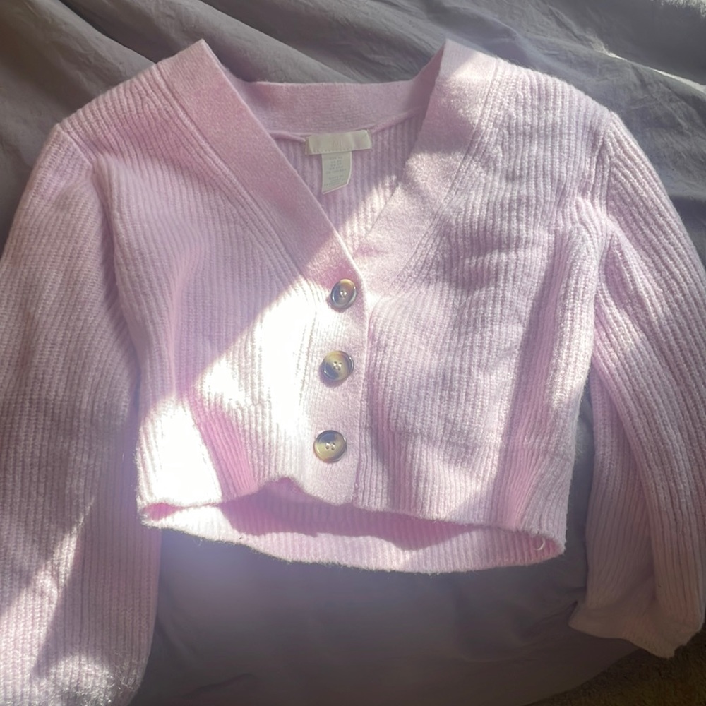 H&M cropped sweater